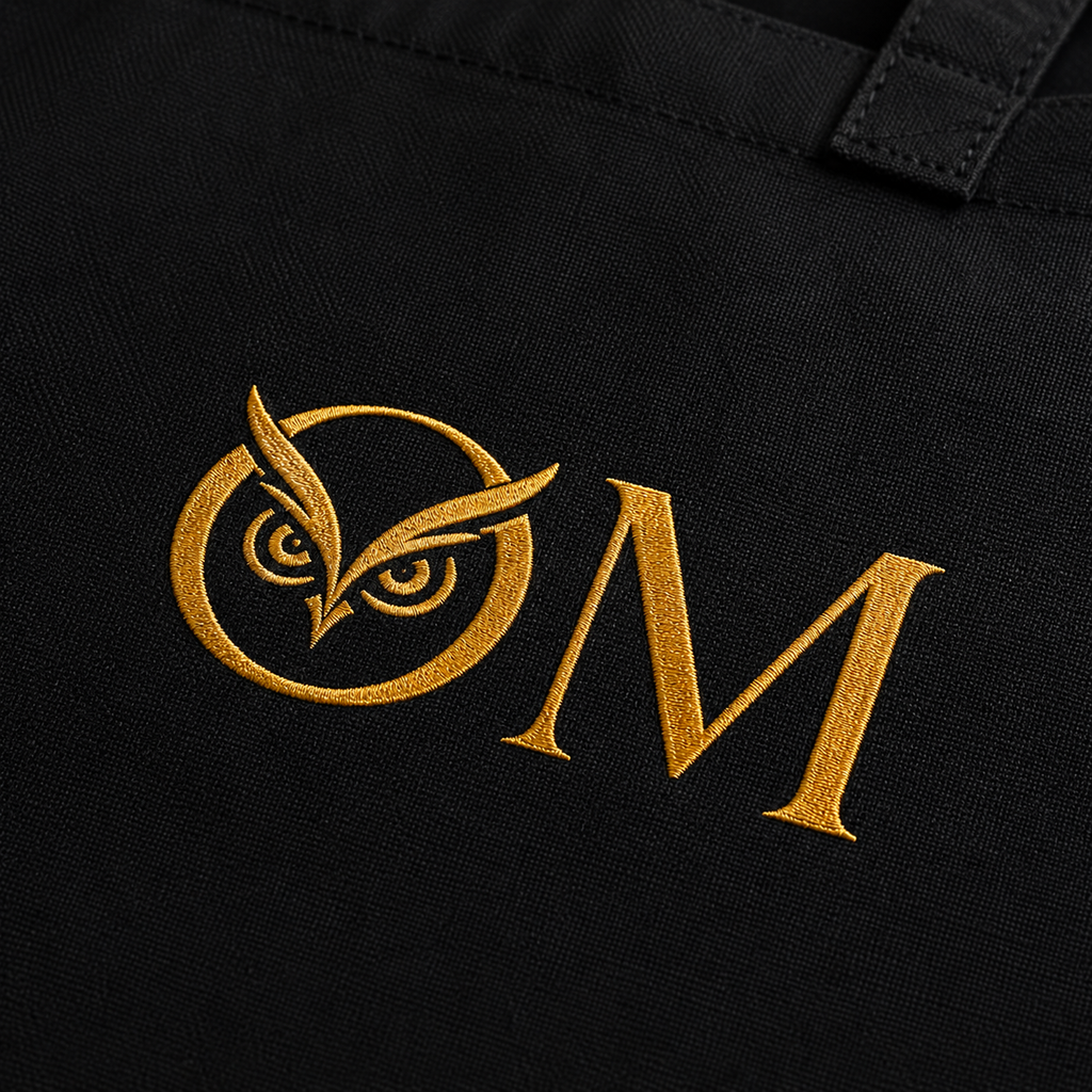 Spiritual Owl Canvas Tote — Soul-Aligned Yoga & Mindful Market Bag